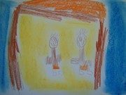 Práce dětí z MŠ Vlkava